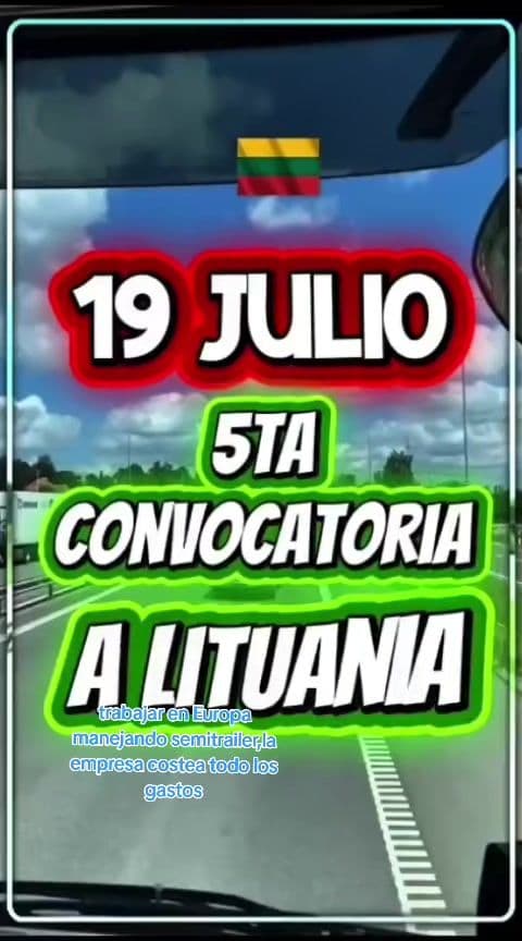 Prácticas en semitráiler video